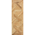 Plancher en stratifié chanté par teck de texture de Woodgrain de la texture du bois 8.3mm